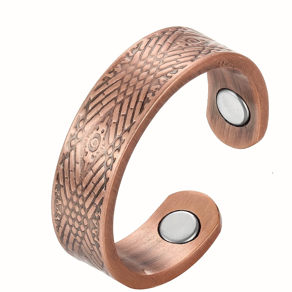 Copper Magnetic Ring - Classic Jewelry Gift For Christmas